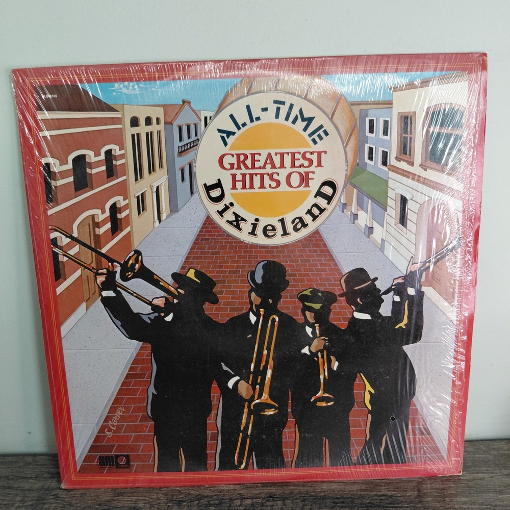 All-Time Greatest Hits of Dixieland 2 LP Vinyl 1978 Capitol SLB-8106 Jazz